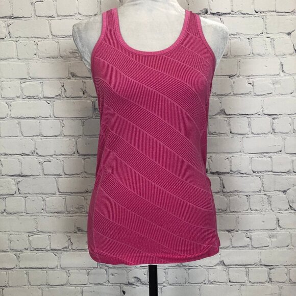 Lululemon Run Swiftly Tech Racerback Heathered Jewelled Magenta Size 6 - Picture 1 of 6